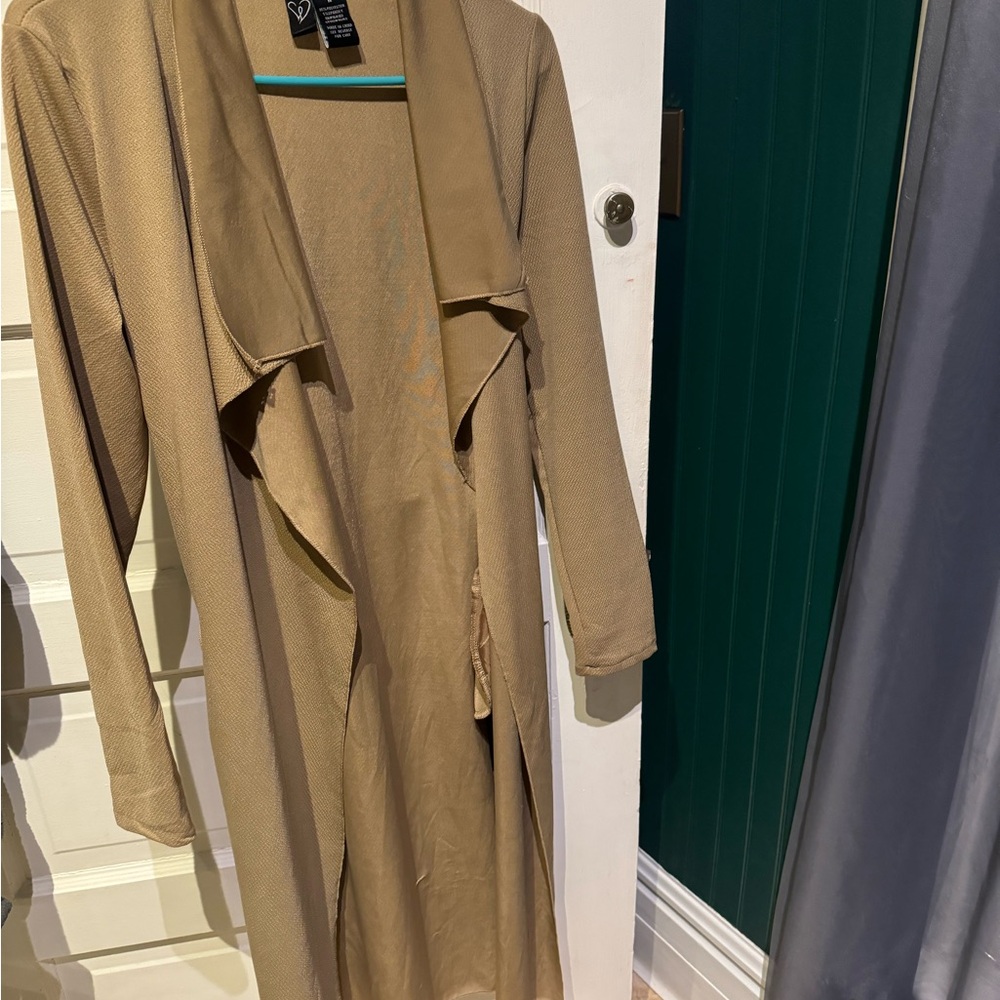 Windsor Tan Longline Jacket